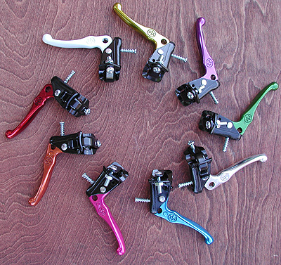 Fixie MX Brake Lever: Compact Finger Lever in Many Colors