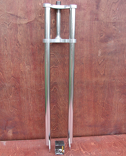 Fork: Chopper Bike Triple Tree 1" Threaded 4 Schwinn w Headset