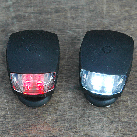 Light: NogOffs Lights Gel Clamp on Bike Lamps