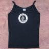 Tee: Cute Luxury Lowrider Bike Logo Spaghetti Tank Top