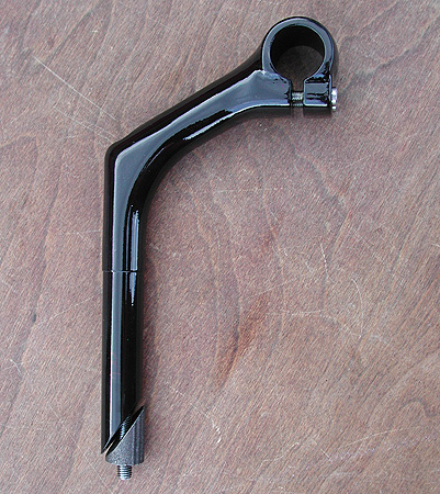 Stems: Alloy Bike Quill Stem, Gooseneck for 1" Center Handle Bars, 2 Sizes &10 Colors 
