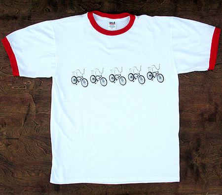 Tee: Vintage 1963 Stingray Bicycle Stripe Design T Shirt