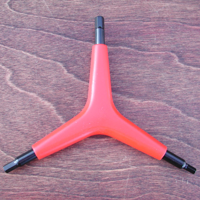 Tool: Metric 3 Way Bicycle tool 4mm 5mm 6mm Allen Head