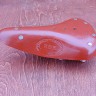 Seat: Vintage Type Leather Road Bike Racing Track Saddle Fixie